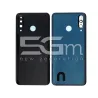 Rear Cover Black + Camera Lens Huawei P30 Lite 48 MPX No Logo