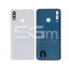 Rear Cover White + Camera Lens Huawei P30 Lite 48 MPX No Logo