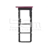 SIM Card Tray Red Huawei P40 Lite E