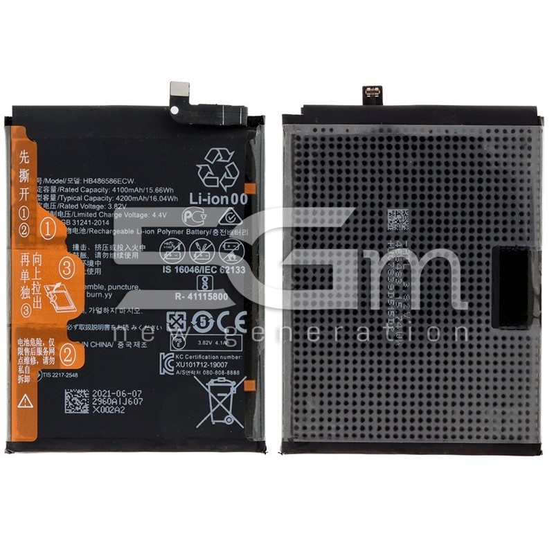 Bateria HB486586ECW 4200mAh Huawei P40 Lite No Logo