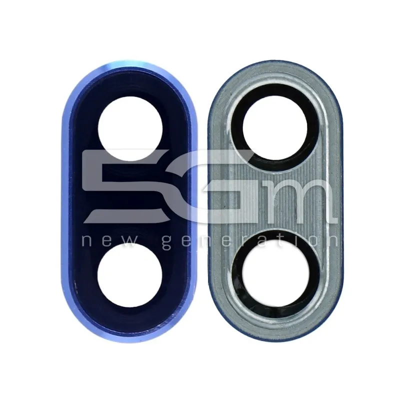 Kameraüveg + Keret Kék Honor 10 | 5G-M Online Áruház