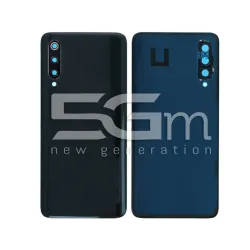 Retro Cover Nero + Vetrino Camera Xiaomi Mi 9 No Logo | Store Online 5G-M