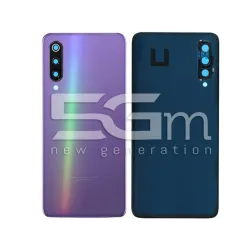 Заден капак Лилав + Стъкло за камера Xiaomi Mi 9 Без лого | 5G-M