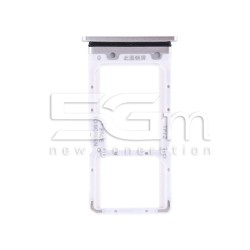 Supporto Sim Card + Micro SD Silver Xiaomi Mi 9 Lite