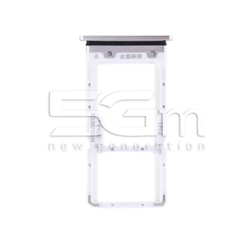 SIM kártya tartó + Micro SD Ezüst Xiaomi Mi 9 Lite | 5G-M Online Áruház