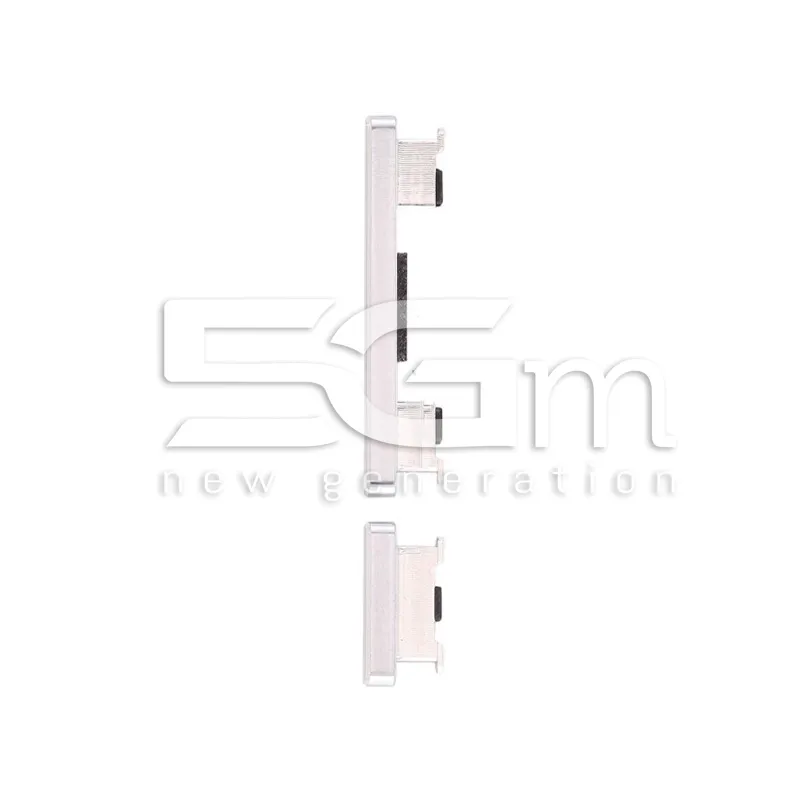 Boutons Externes Argent Xiaomi Mi 9 Lite | Boutique en ligne 5G-M