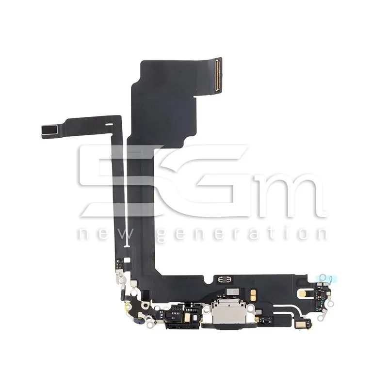 Connecteur de Charge Titane Noir iPhone 15 Pro Max (PULLED) | Store Online 5G-M