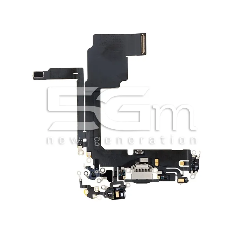 Connecteur de Charge Noir Titane iPhone 15 Pro (PULLED) | 5G-M