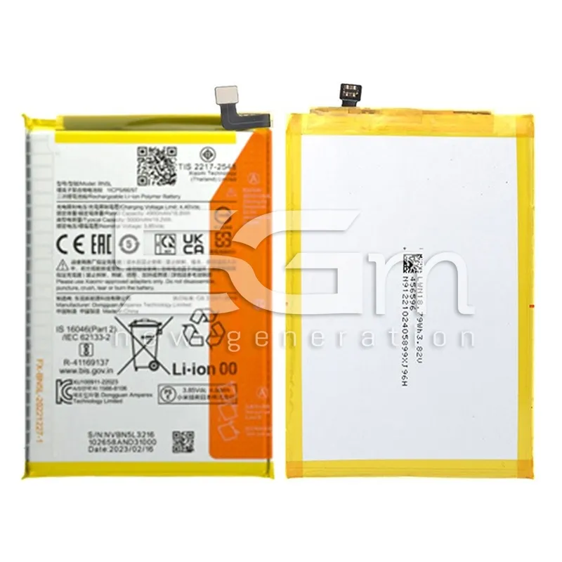 BN5L 5000mAh Akkumulátor Xiaomi Redmi 12C Logó nélküli | 5G-M Webáruház