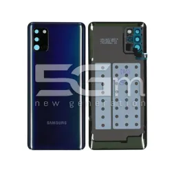 Заден капак Черен + Стъкло на камерата Samsung SM-A315 A31 Ori | 5G-M