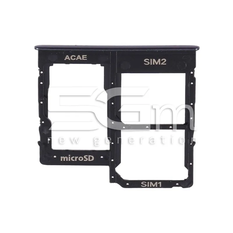 Dual Sim Card + Micro SD Tray Black Samsung SM-315 A31