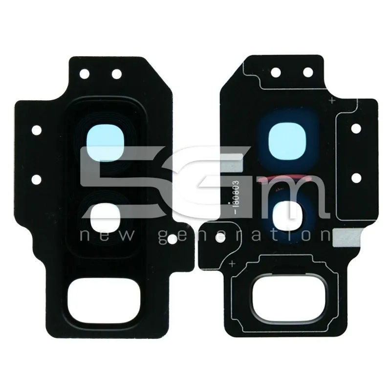 Kameraglas + Rahmen Schwarz Samsung SM-G965 S9 Plus | 5G-M Online-Shop