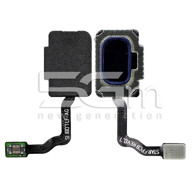 Home-Taste Blau Flachkabel Samsung S9 (SM-G960) | 5G-M.com