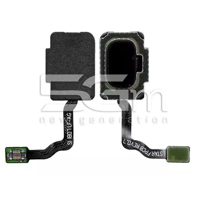 Tasto Home Silver Flat Cable Samsung SM-G960 S9