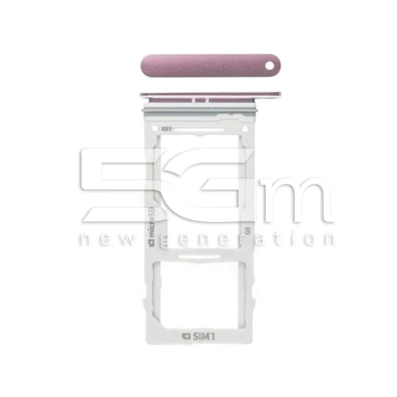 Supporto Dual Sim Card/SD Card Purple Samsung SM-G960 S9 | Store Online 5G-M