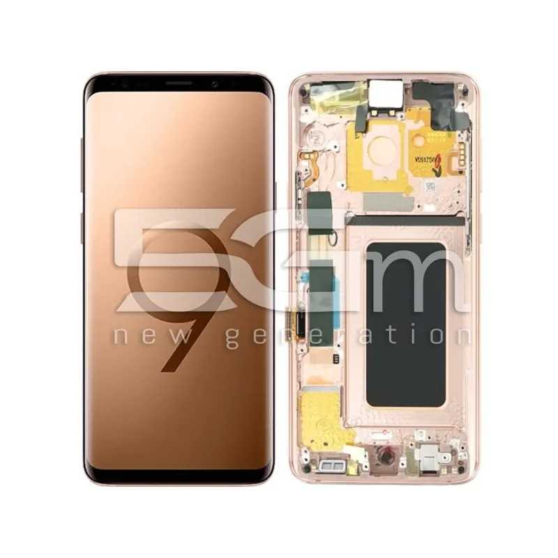 Écran Tactile + Châssis Gold Samsung SM-G965 S9+ Ori | 5G-M