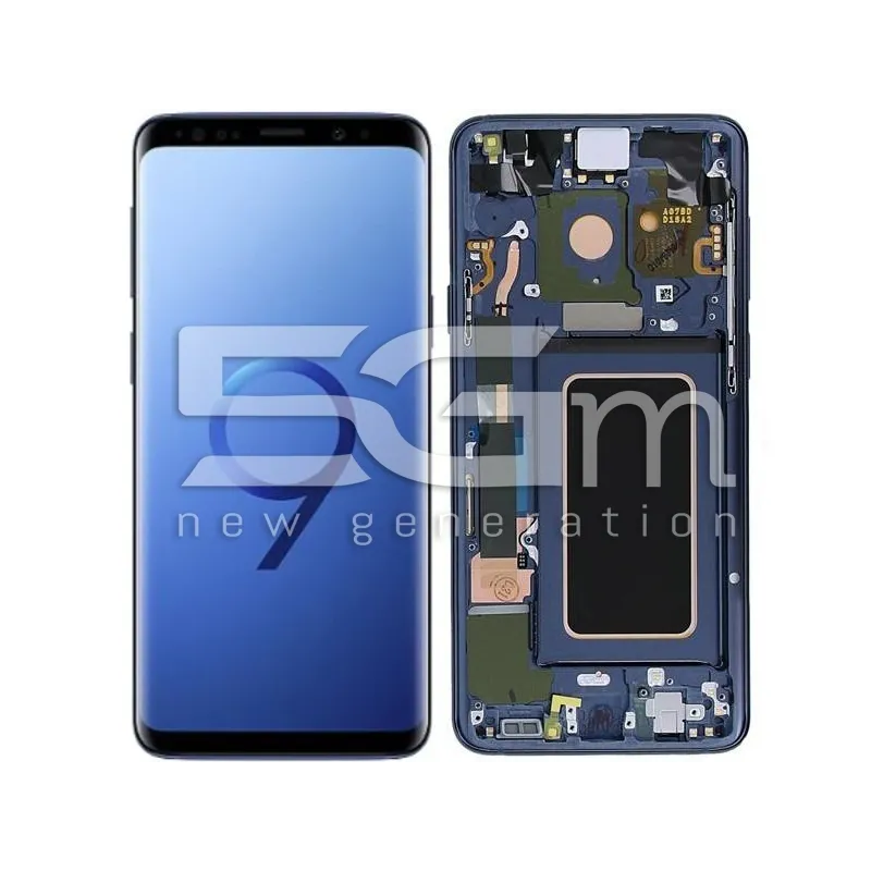 Display Touch + Frame Blue Samsung SM-G965 S9 Plus Ori | Store Online 5G-M