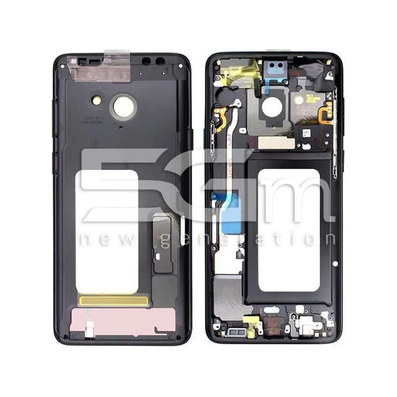 Mittelrahmen Schwarz Samsung SM-G965 S9 Plus | 5G-M.com
