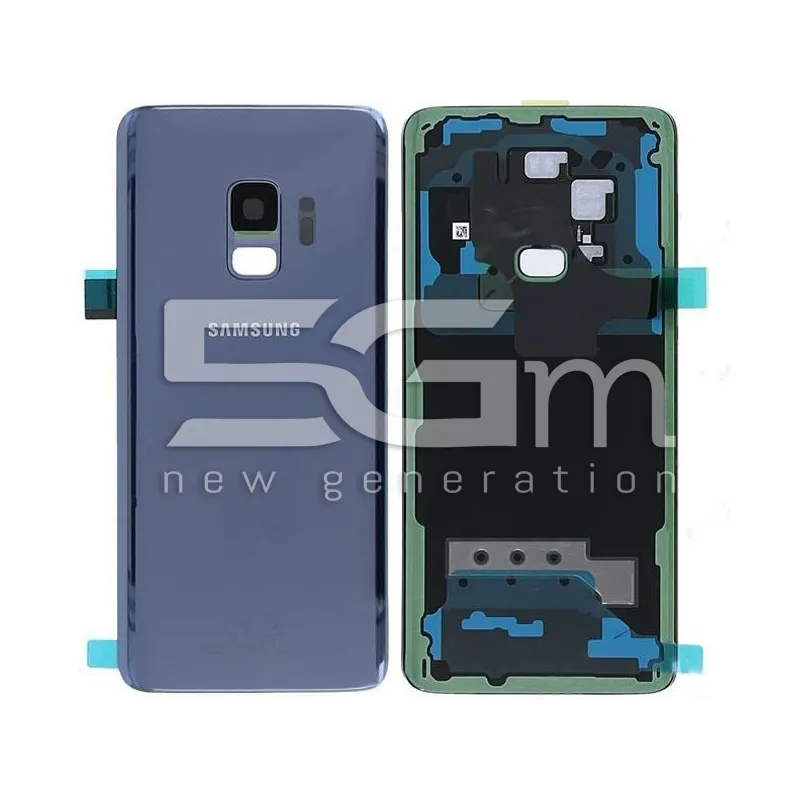 Cache Arrière Bleu Samsung S9 SM-G960 Ori | 5G-M