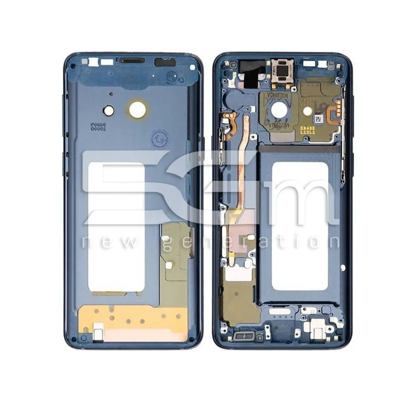 Középkeret Kék Samsung SM-G960 S9 | 5G-M Online Áruház