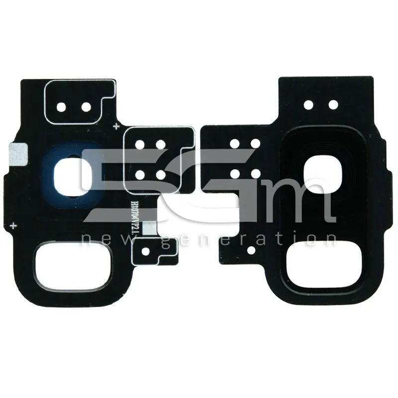 Vetrino Camera Posteriore  Frame Nero Samsung SM-G960 S9