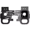 Vetrino Camera Posteriore + Frame Silver Samsung SM-G960 S9