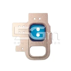 Vitre Appareil Photo Arrière + Châssis Or Samsung SM-G960 S9 | 5G-M.com