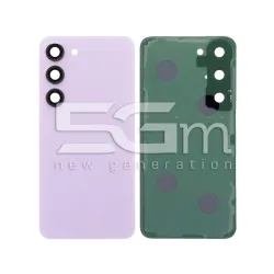 Achtercover Lavendel + Cameraglas Samsung SM-S911 S23 Zonder Logo | 5G-M.com