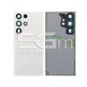 Rückabdeckung Creme + Kamera Glas Samsung SM-S918 S23 Ultra Ohne Logo | 5G-M