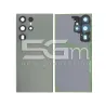 Retro Cover Green + Vetrino Camera Samsung SM-S918 S23 Ultra No Logo | Store Online 5G-M