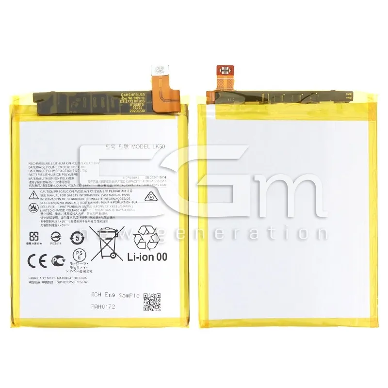 Batteria LK50 5000mAh Moto G60s No Logo | Store Online 5G-M