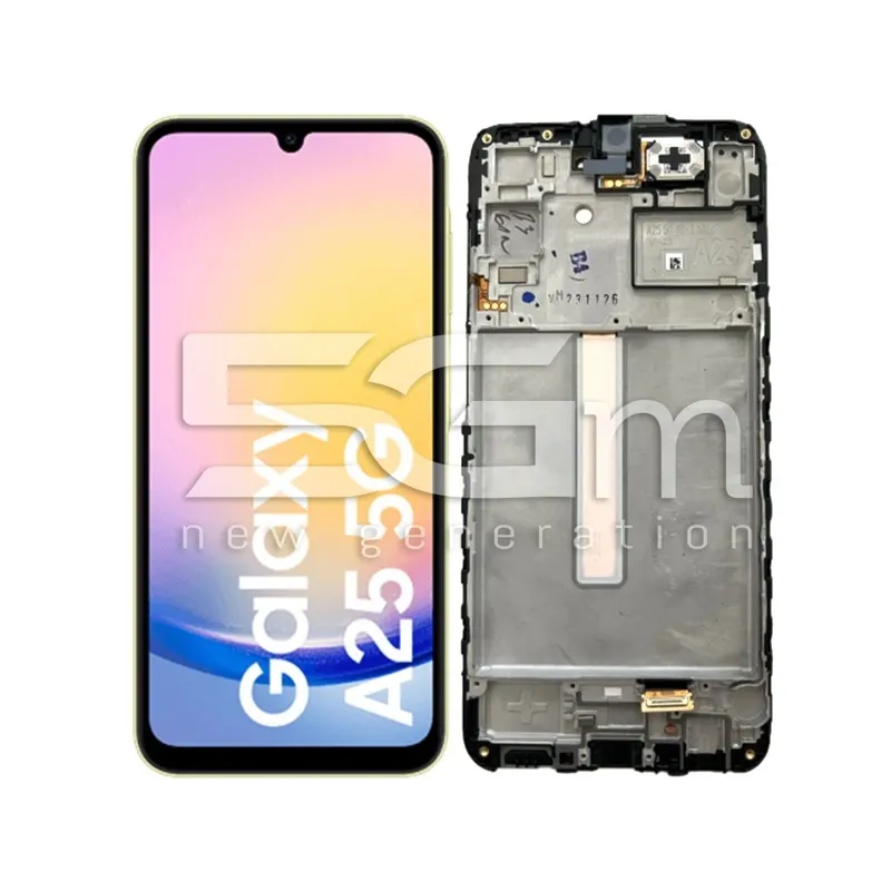Display Touch + Frame Nero Samsung SM-A256 A25 5G Ori | Store Online 5G-M