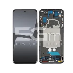 Érintőkijelző + Keret Fekete XIAOMI 13 (PULLED) | 5G-M Webáruház