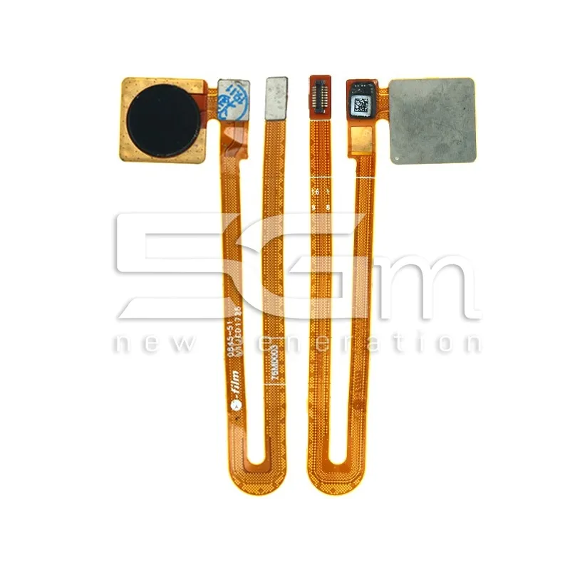 Home-Taste Fingerabdruck Flachkabel Schwarz OnePlus 5T | 5G-M