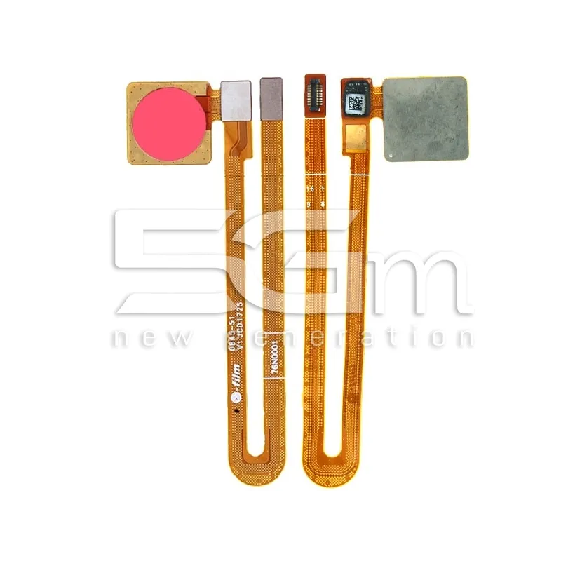 Home-Taste Fingerabdrucksensor Rot Flachkabel OnePlus 5T | 5G-M