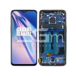 Display Touch + Frame Mirror Blue OnePlus 7 (Pulled)