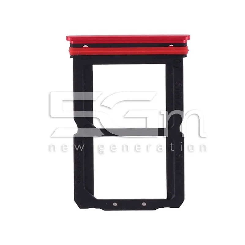 SIM-Kartenhalter + Micro SD Rot OnePlus 7 | 5G-M Online-Shop