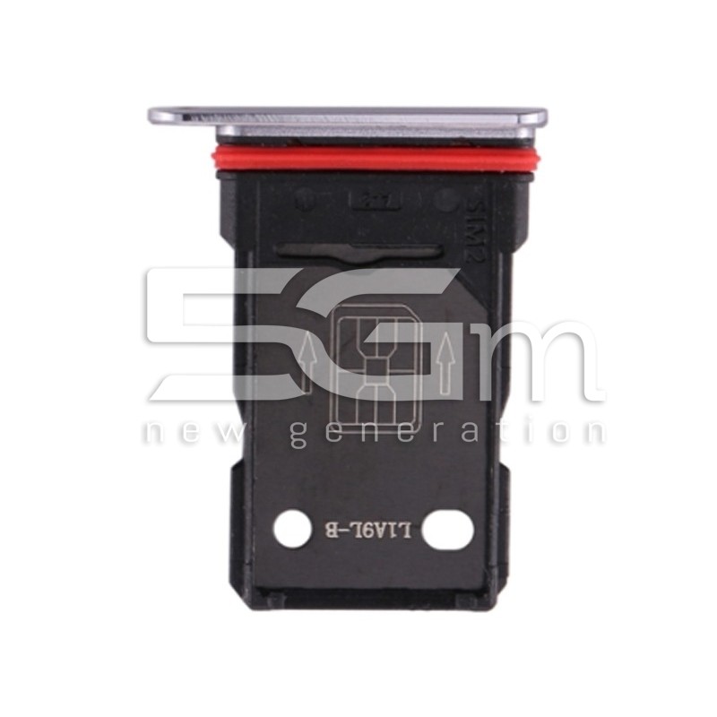 Supporto Sim Card + Micro SD Silver OnePlus 7T