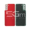 Retro Cover Rosso + Vetrino Camera Samsung SM-G996 S21+ No Logo | Store Online 5G-M