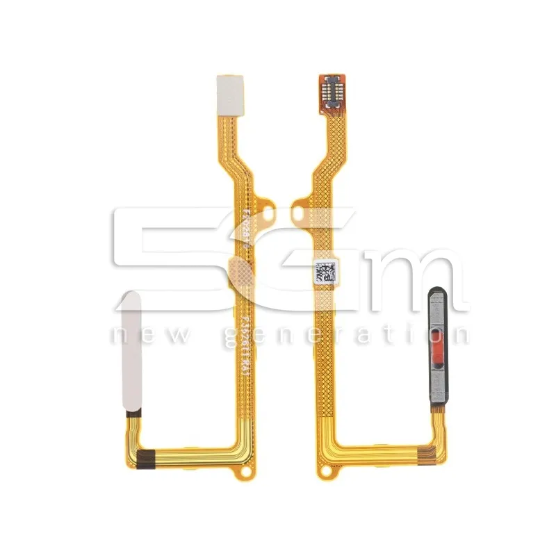 Fingerabdruck-Flexkabel Space Silver Huawei P40 lite - P40 Lite 5G | 5G-M