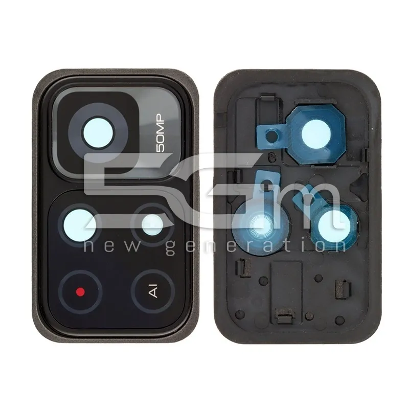 Vetrino Camera Posteriore + Frame Nero Xiaomi Redmi Note 11 5G | Store Online 5G-M