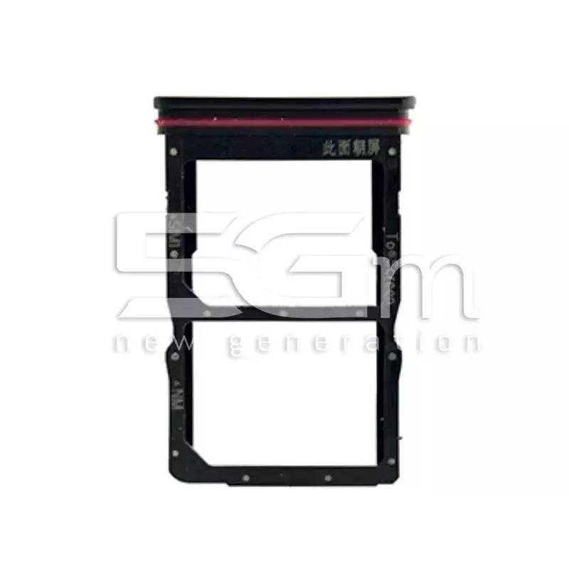 Supporto Sim Card Nero Huawei P40 lite 5G