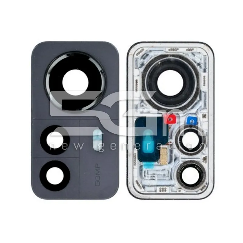 Verre Caméra Arrière + Cadre Grey Xiaomi 12 Pro | 5G-M