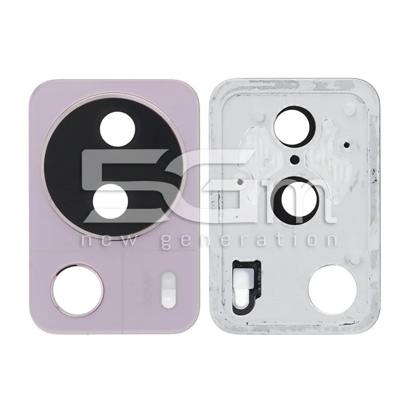 Vetrino Camera Posteriore + Frame Pink Xiaomi 13 Lite | Store Online 5G-M