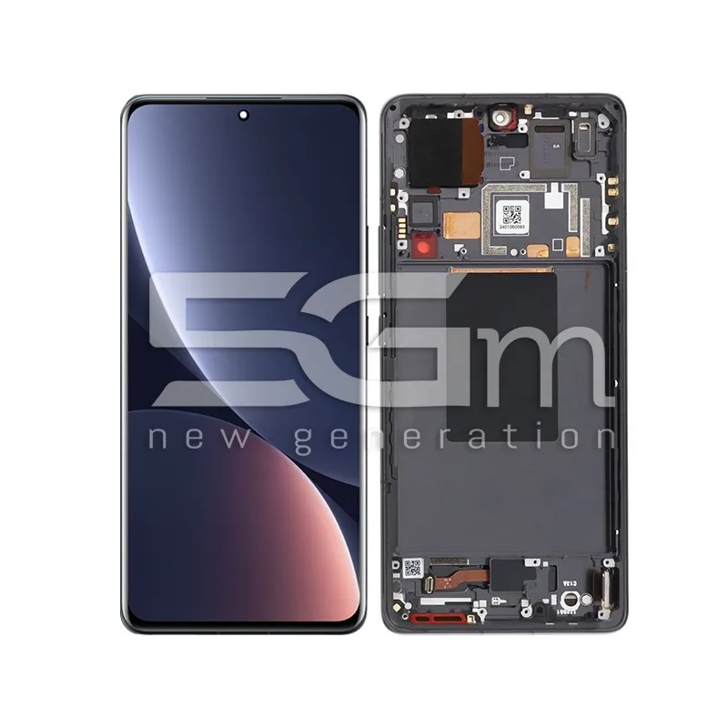 Display Touch + Frame Nero Xiaomi 12 Pro (Pulled) | Store Online 5G-M