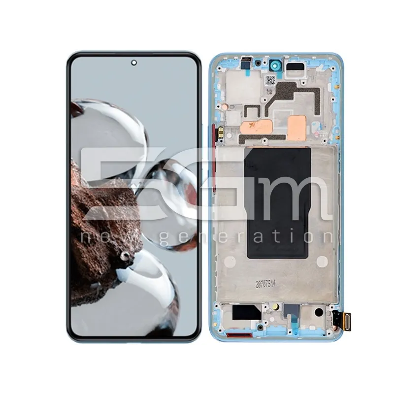 Display Touch + Frame Blue Xiaomi 12T (Pulled) | Store Online 5G-M