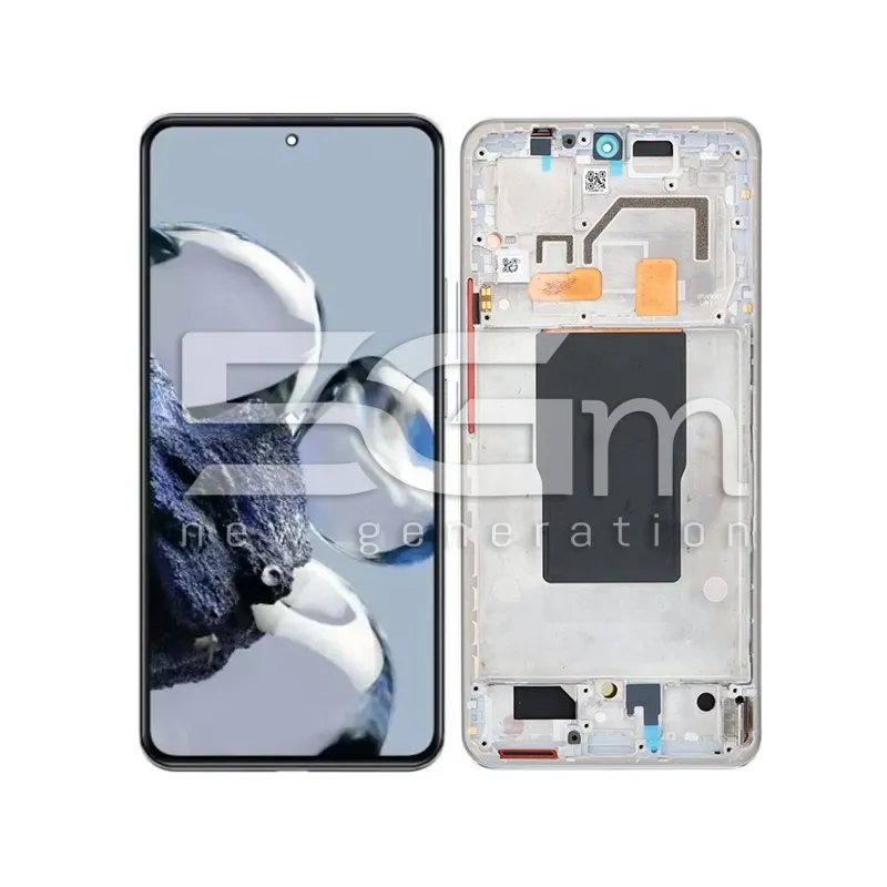 Display Touch + Frame Silver Xiaomi 12T (Pulled) | Store Online 5G-M
