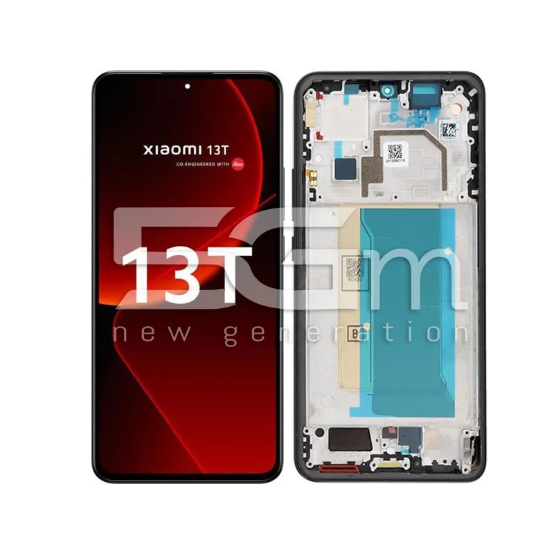 Display Touch + Frame Nero Xiaomi 13T (Pulled) | Store Online 5G-M