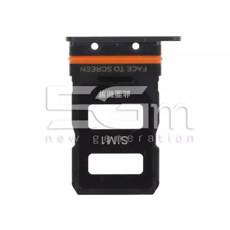 Dual Sim Card Tray Black Xiaomi 12 - 12X