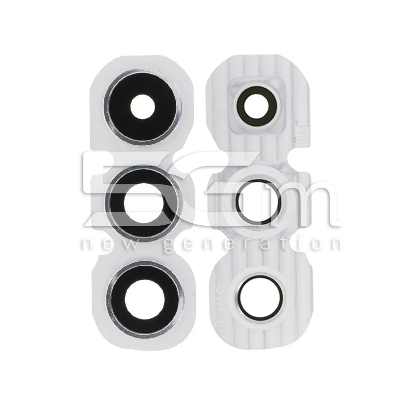 Vitre Caméra Arrière + Châssis Silver Samsung SM-A346 A34 5G | 5G-M
